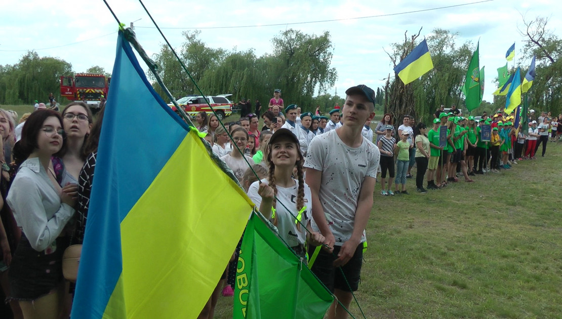 Турслёт в Новобаварском районе.