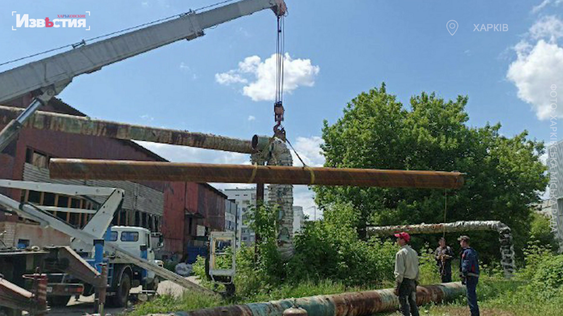 Харьковские тепловые сети ликвидируют последствия обстрелов и модернизируют оборудование (видео)