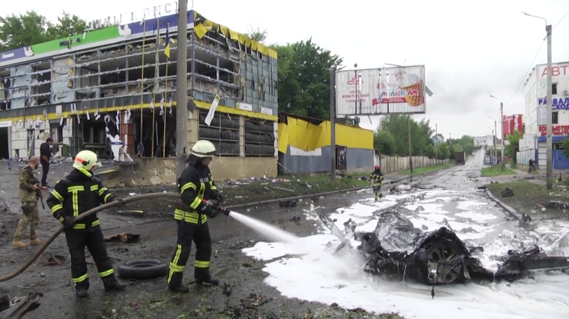 Окупанти обстріляли Салтівський та Київський райони Харкова реактивними системами залпового вогню