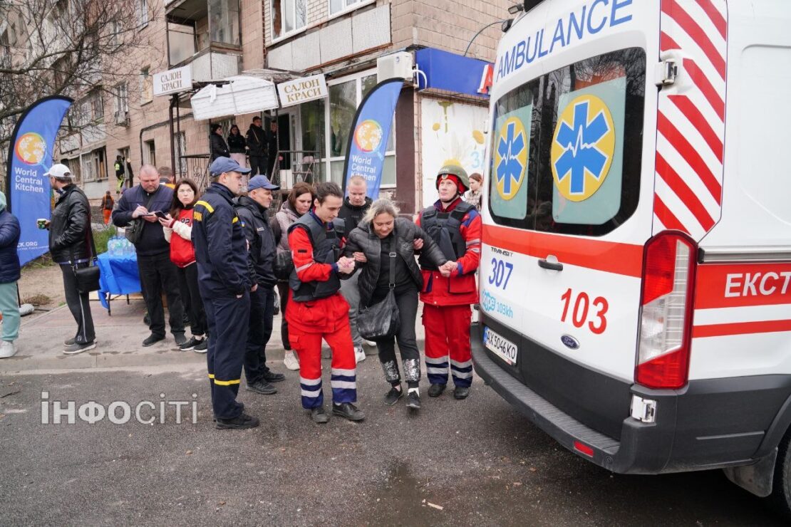 Атака «Шахедами» по Харкову 4 квітня: стан постраждалих