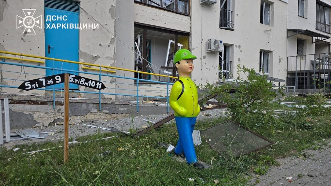 Зруйнована школа у Харкові: заклад працював з порушеннями