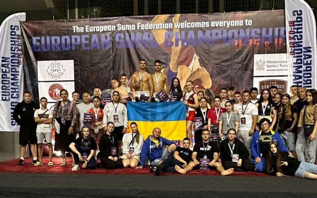 Харківські сумоїсти вибороли медалі чемпіонату Європи
