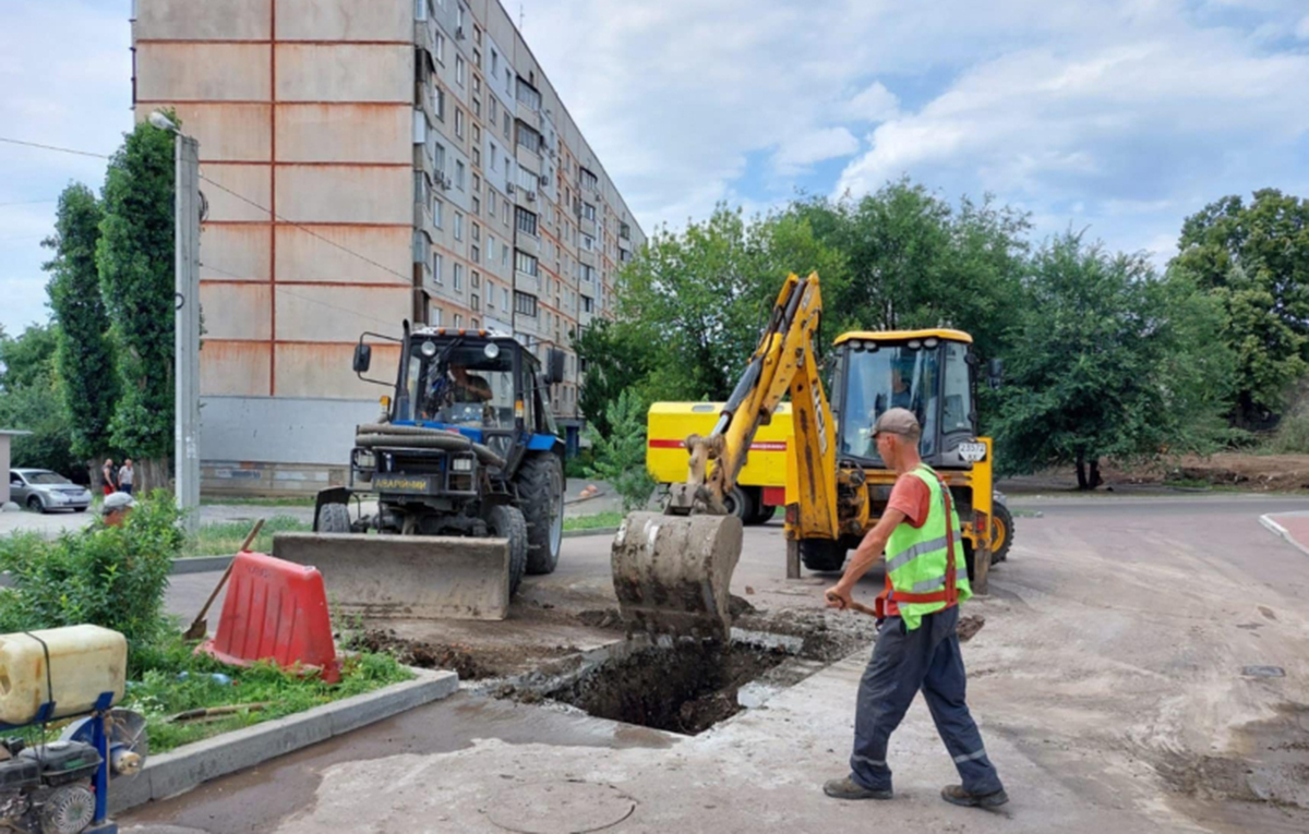 В Основ'янському районі Харкова відновлюють водопостачання