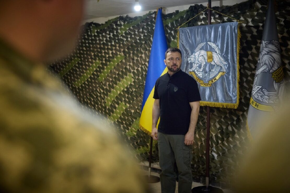 Президент на Харківщині привітав воїнів ССО