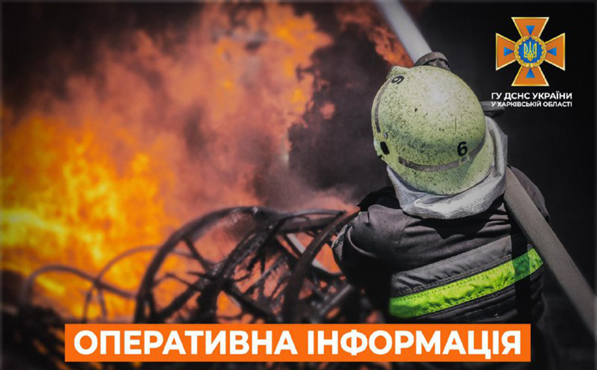 Пожежі на Харківщині: дані від ДСНС на 4 липня 2024 року