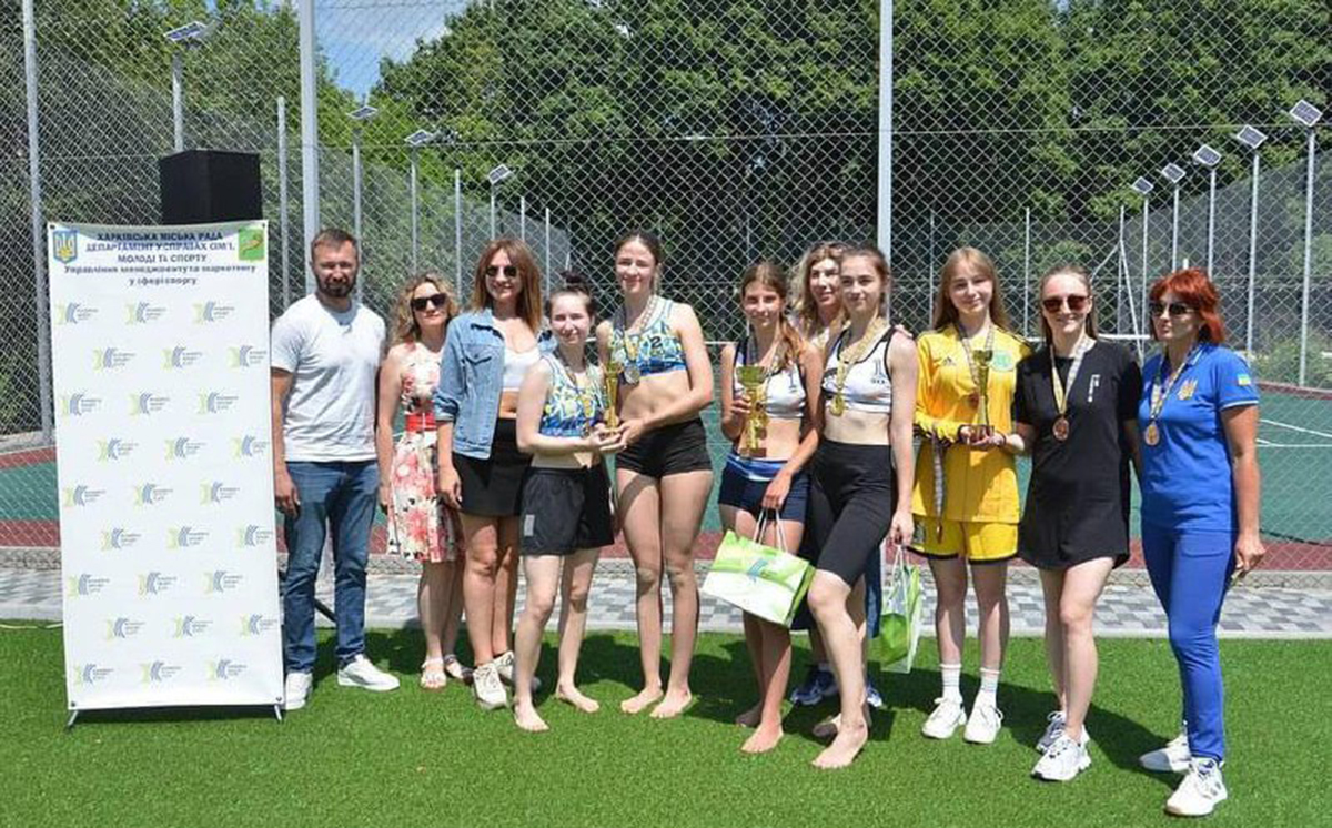 У Харкові відбулися змагання з пляжного волейболу