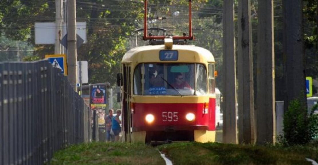 Харківські трамваї № 6, 8 та 27 тимчасово змінять свій маршрут