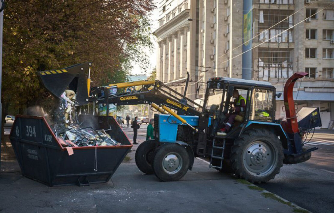 За тиждень з Харкова вивезли 30 тисяч кубометрів сміття 