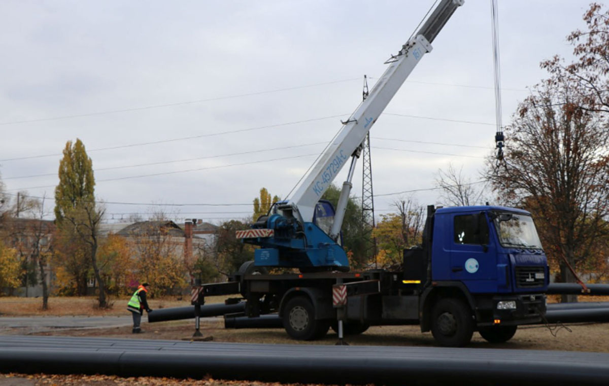 Харківські комунальники замінили 12,5 км водоводів