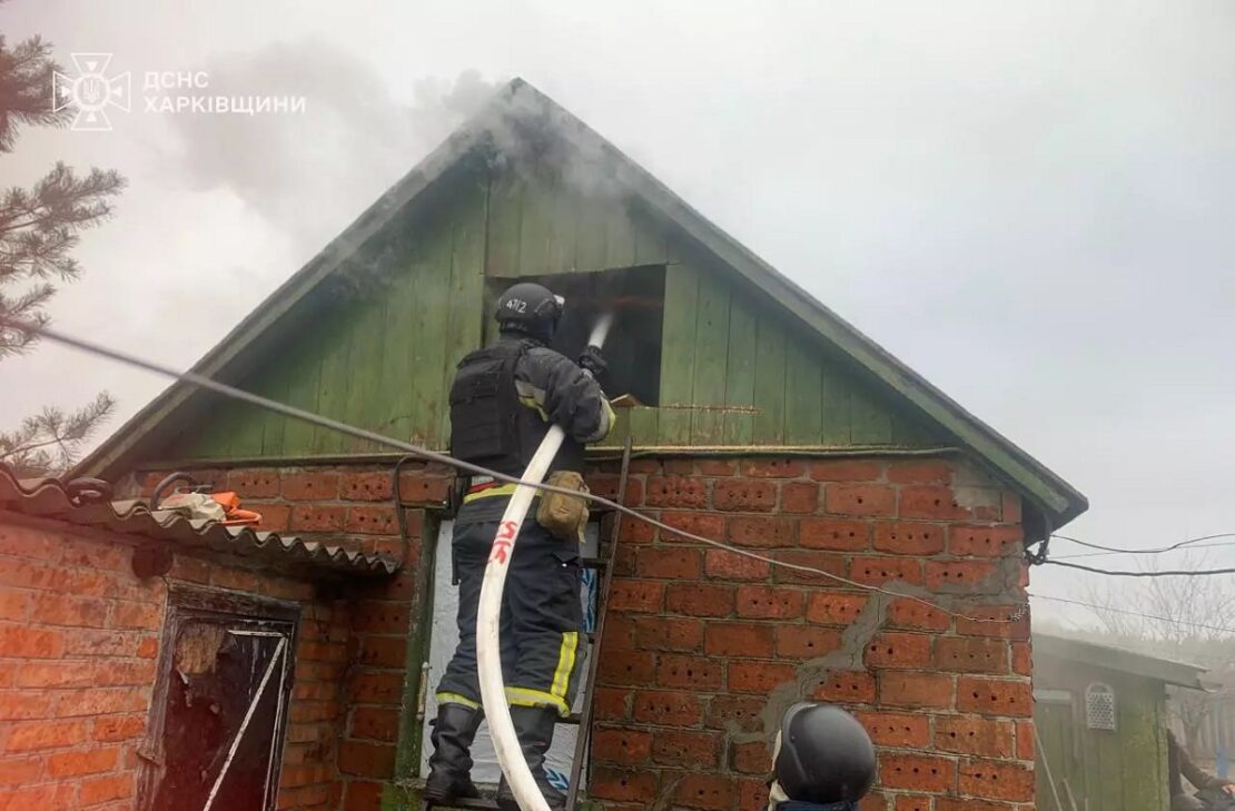 На Харківщині минулої доби сталися дві пожежі у побуті - ДСНС 