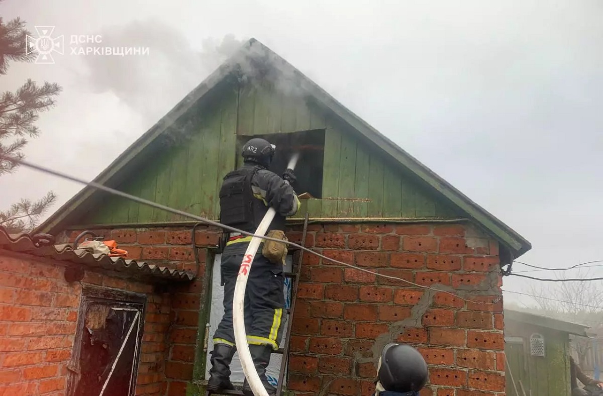 На Харківщині минулої доби сталися дві пожежі у побуті - ДСНС