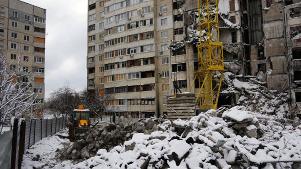 У Харкові демонтують сім будинків, пошкоджених обстрілами