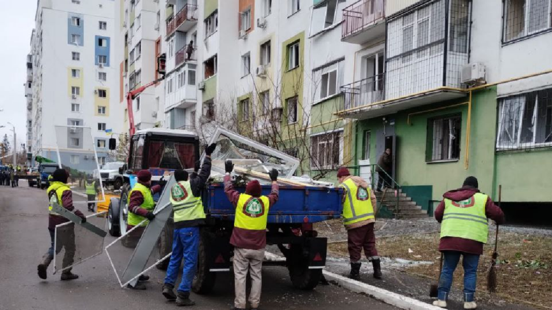 Обстріл Харкова на Різдво - пошкоджені десятки будинків