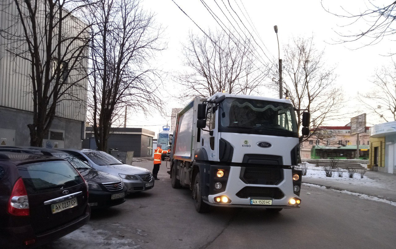 За тиждень з Харкова вивезли понад 39 кубометрів сміття