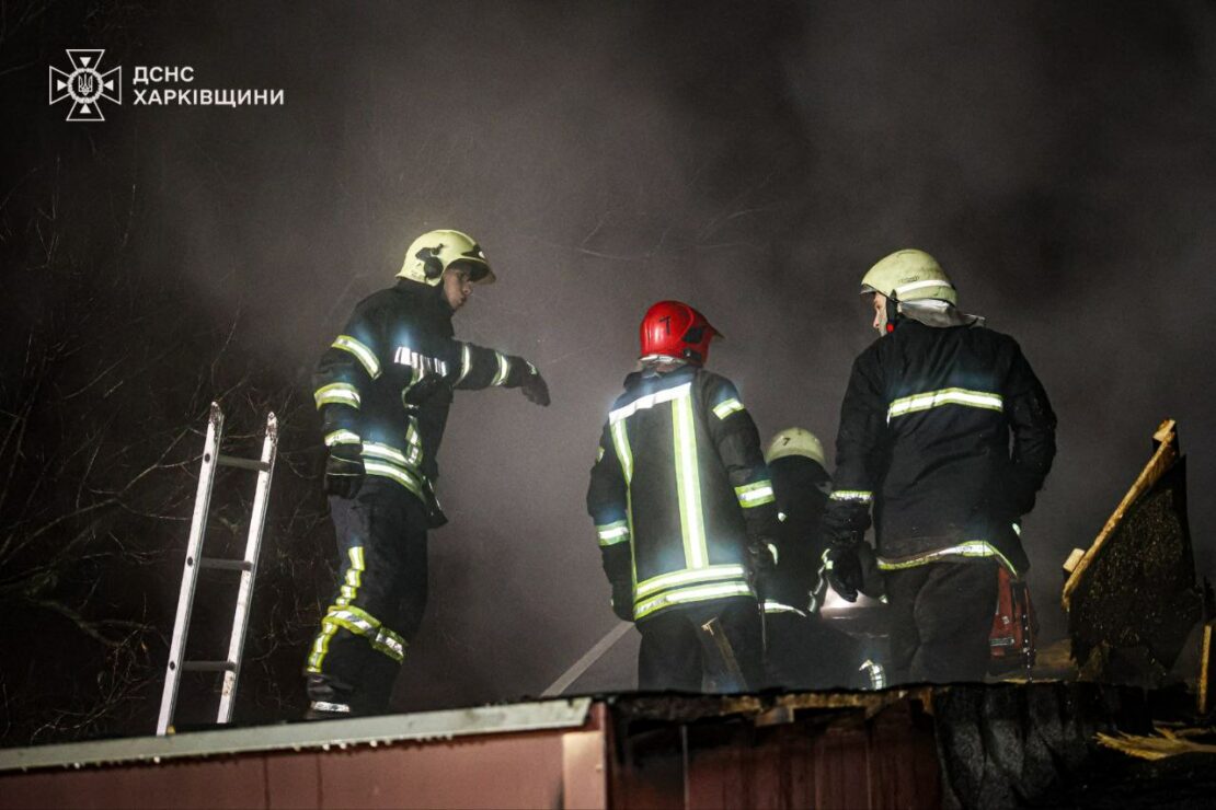 Троє людей загинули на пожежах у Харкові та Дергачах (фото)