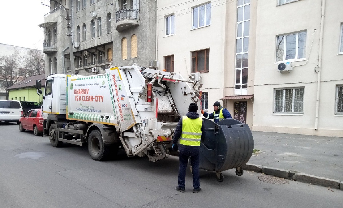 За перший тиждень року з Харкова вивезли 35 тисяч кубометрів сміття