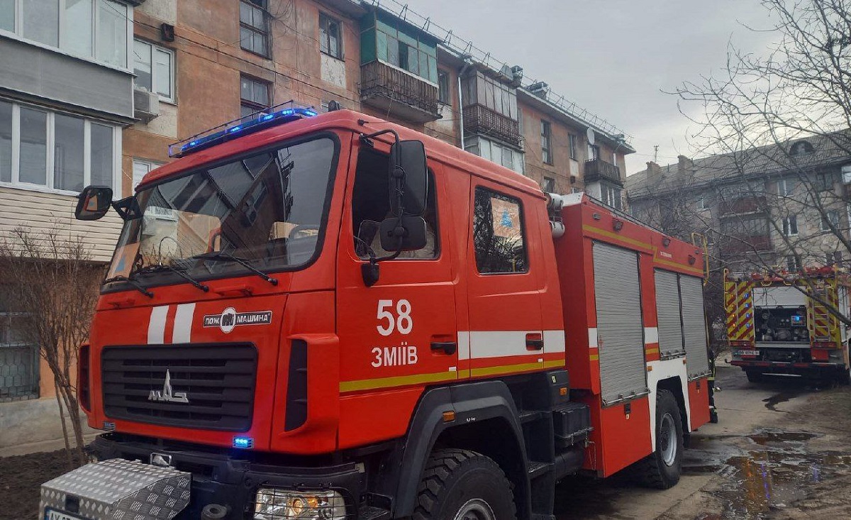 На Харківщині у пожежі загинула пенсіонерка (фото)