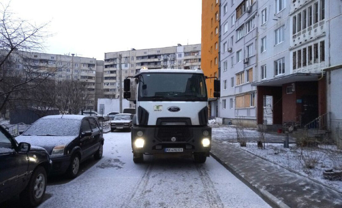 У січні з Харкова вивезли понад 107 тисяч кубометрів сміття 