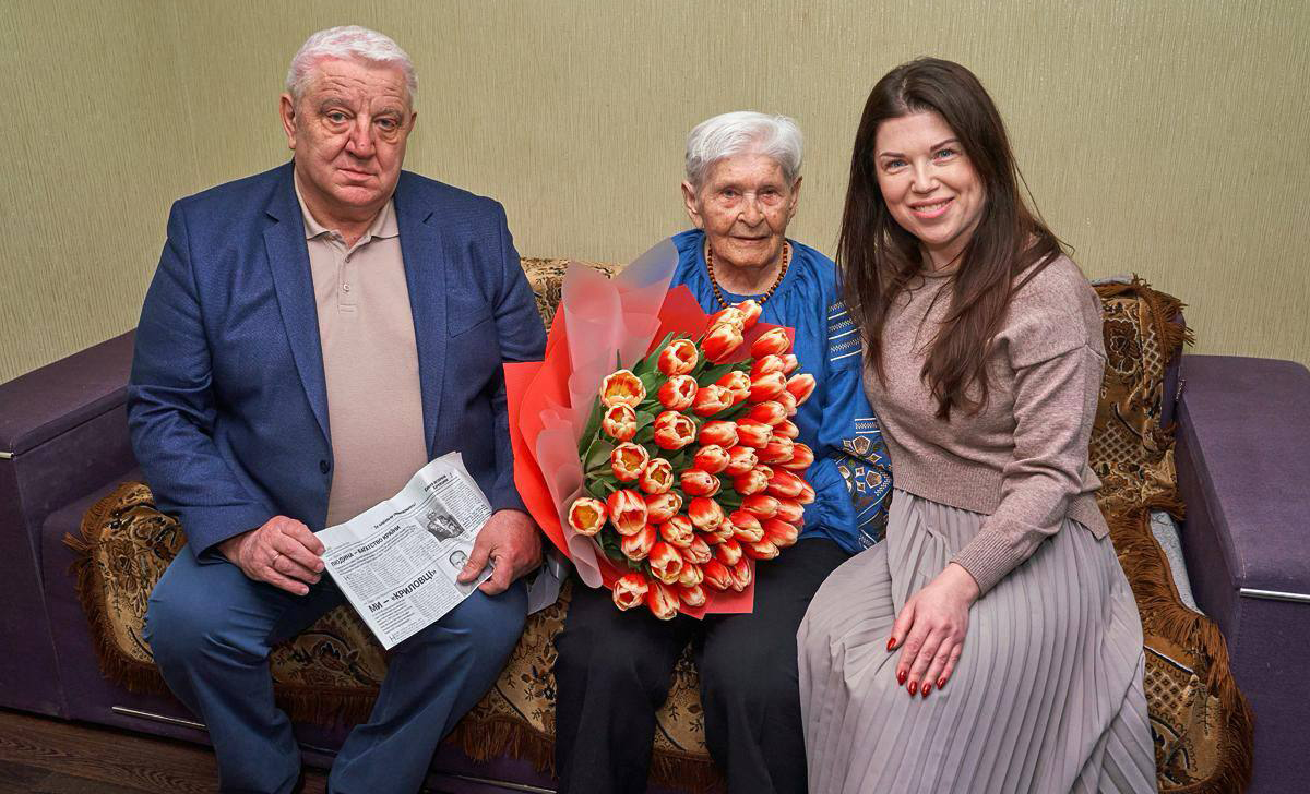 Харків’янка Лідія Іващенко відзначила 100-річний ювілей