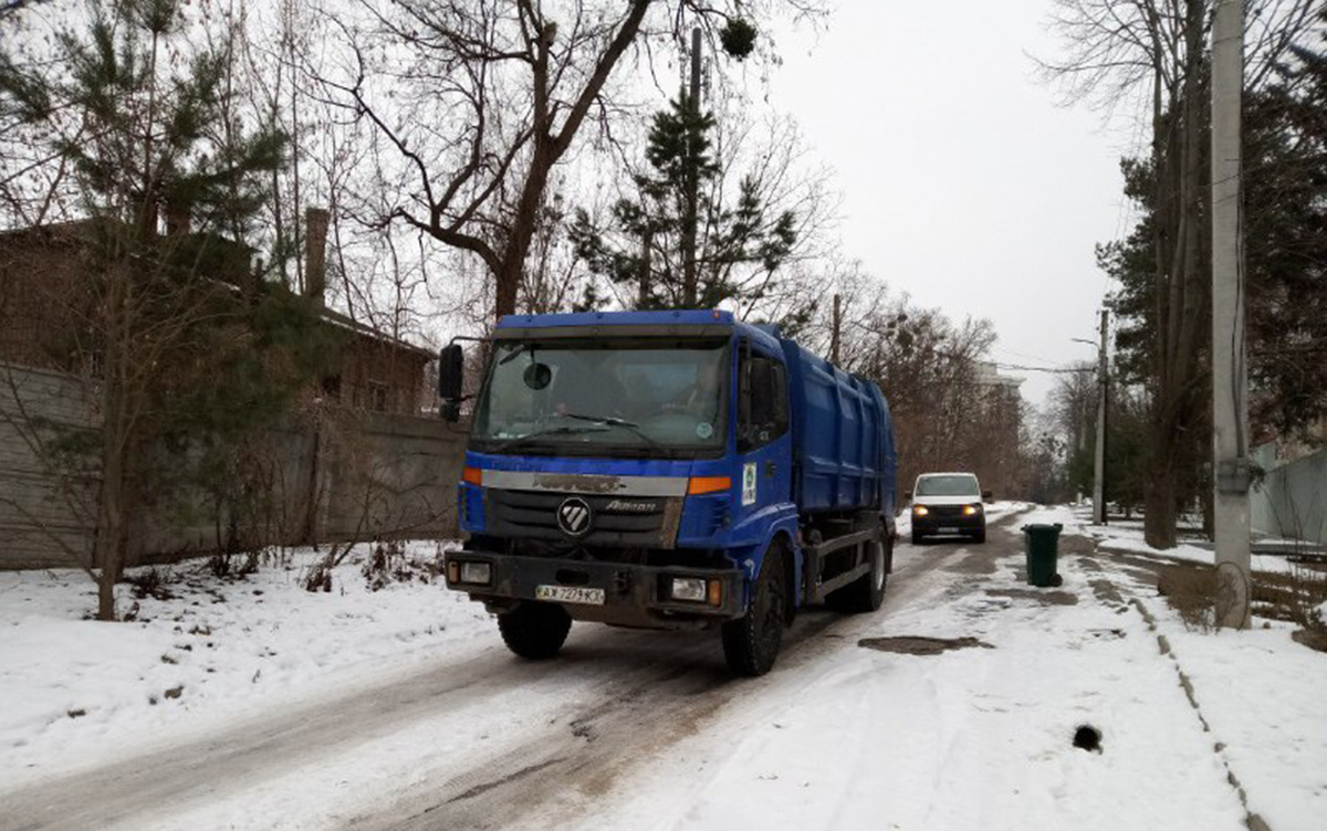 У лютому з Харкова вивезли понад 95 тисяч кубометрів сміття