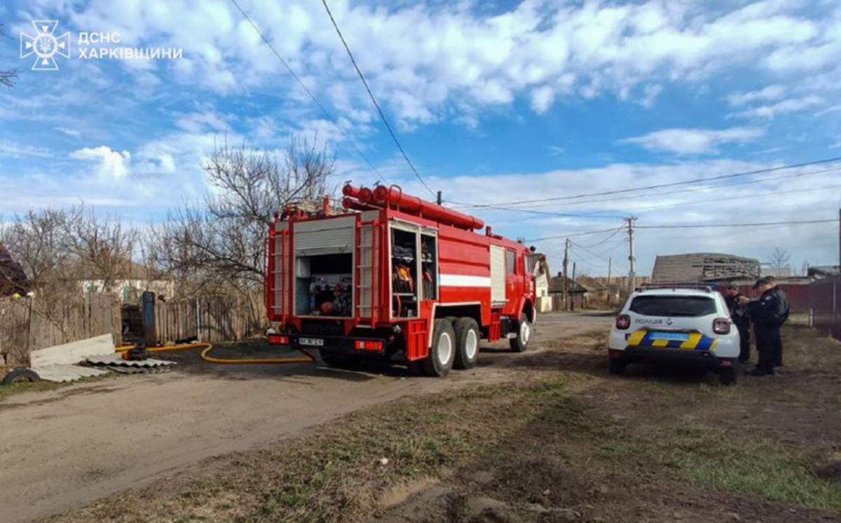 Під час пожежі в Ізюмі на Харківщині загинула жінка