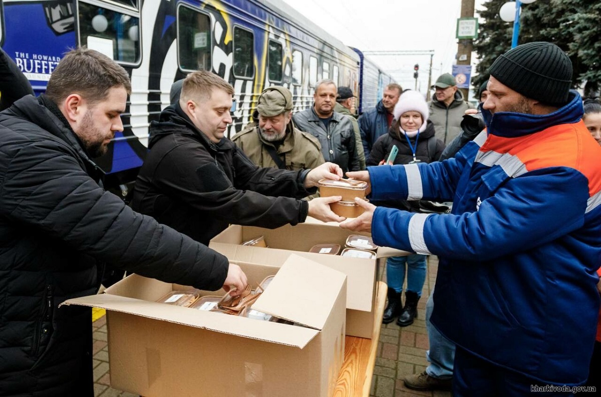 Food Train: рік роботи на Харківщині