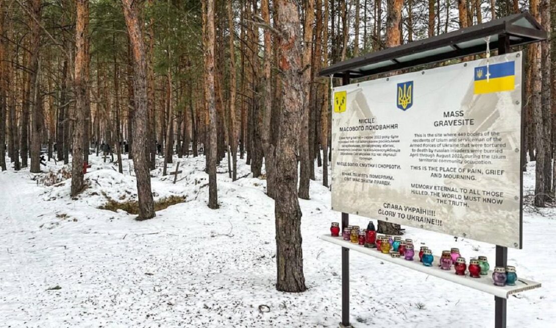 Масове поховання в Ізюмі на Харківщині: 22 особи залишаються невідомими