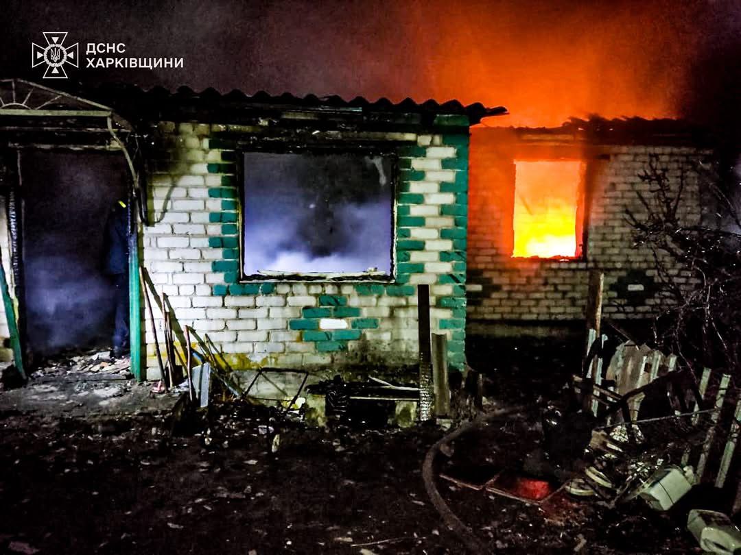 У Берестинському районі Харківщини на пожежі загинули троє людей