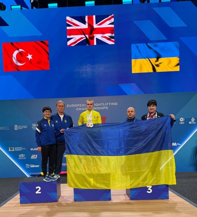 Харків’янка виборола бронзу на чемпіонаті Європи з важкої атлетики
