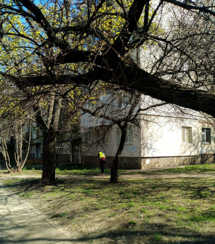 На Салтівці перевірили санітарний стан прибудинкових територій (фото)