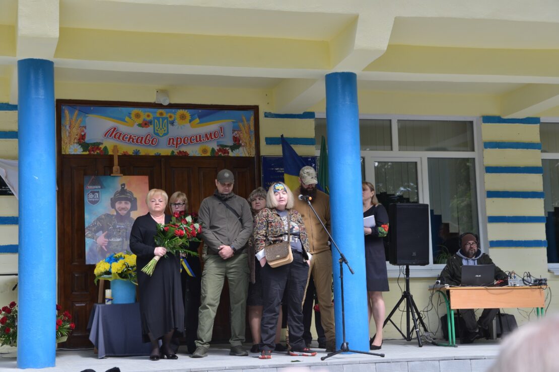 Мурал та меморіальну дошку пам'яті Данила Погорілова відкрили у ліцеї №175