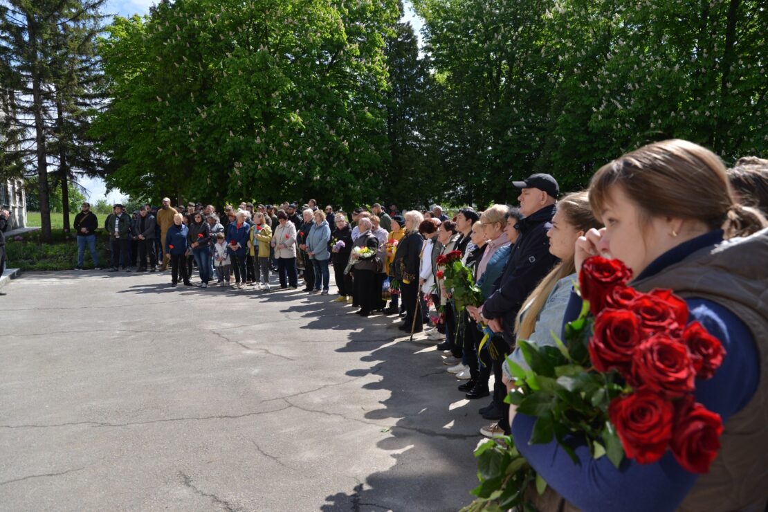 Мурал та меморіальну дошку пам'яті Данила Погорілова відкрили у ліцеї №175