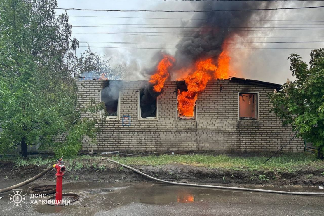 У Основ'янському районі чоловік постраждав у пожежі