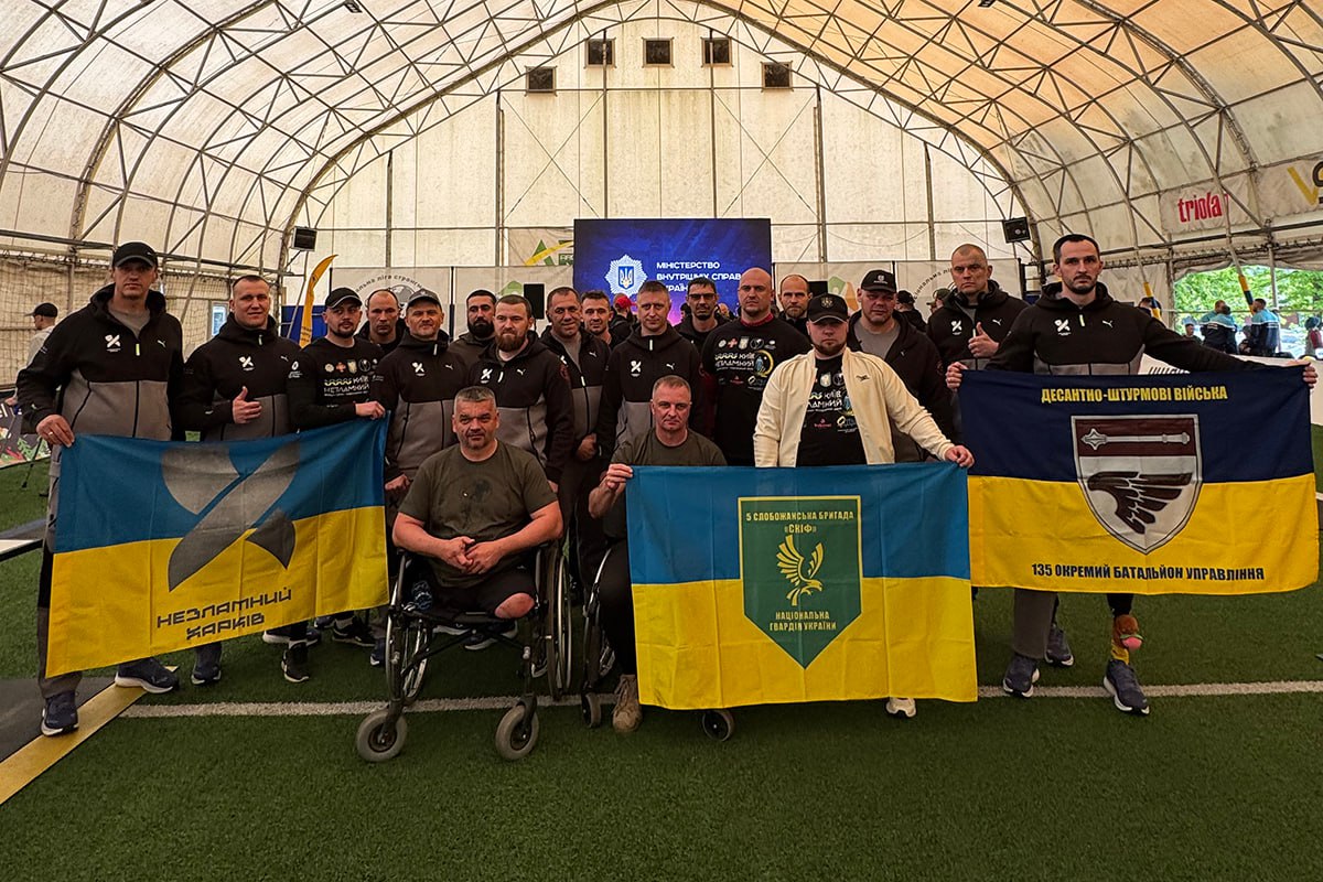 Слобожанські гвардійці виграли 13 нагород на змаганнях в Києві (фото)