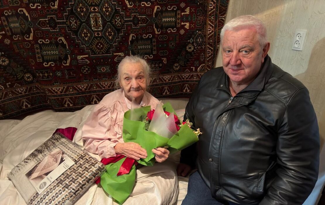 У Харкові привітали зі 100-річним ювілеєм Марію Соловей