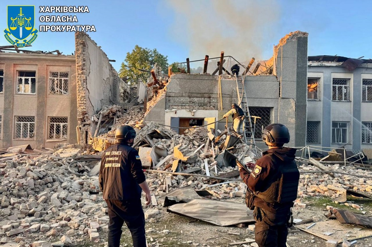 22 травня БпЛА атакували селище Великий Бурлук на Харківщині