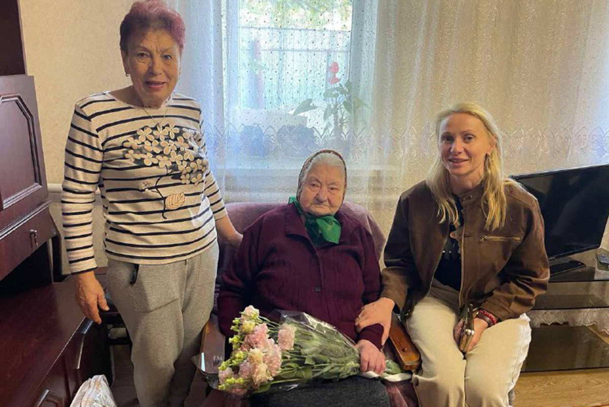 Жителька Харкова Марія Цимбал відзначає 100-річний ювілей