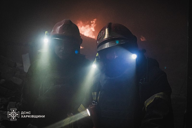 У Харкові загасили пожежу на підприємстві після обстрілу 7 червня