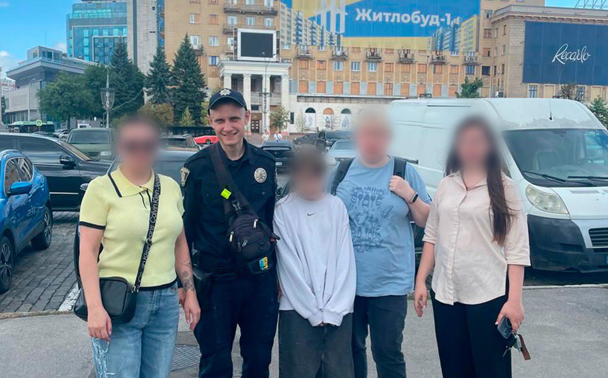 У центрі Харкова розшукали зниклу дитину