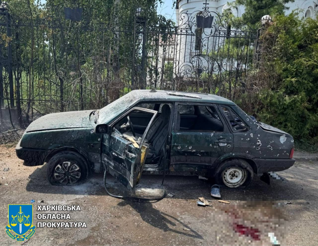 На Чугуївщині внаслідок вибуху ворожого дрону постраждали цивільні