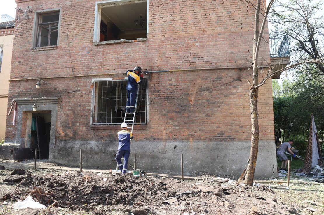 У Харкові відновлюють газопостачання після обстрілів