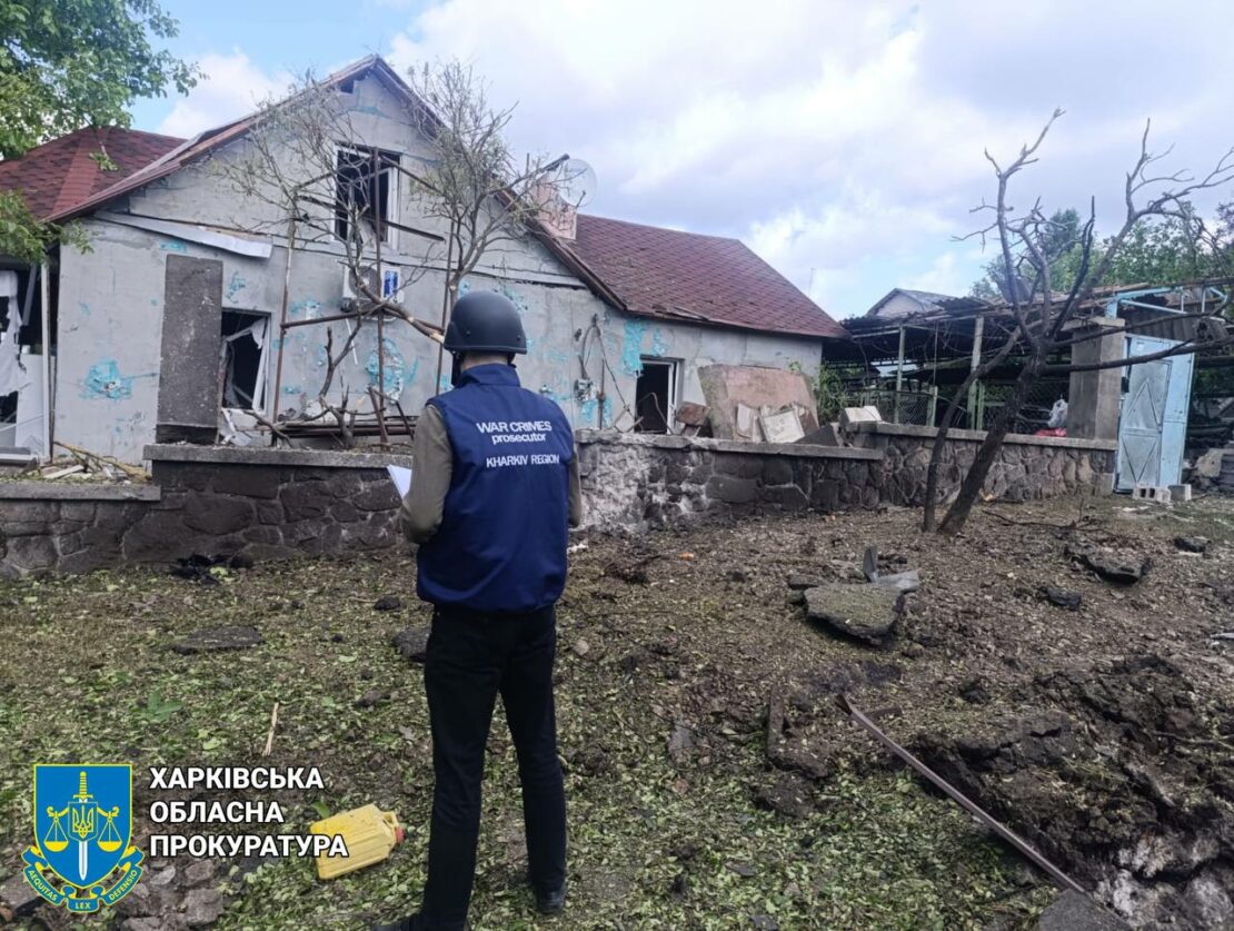 Після нічної атаки дронів є постраждалі у передмісті Харкова (фото)