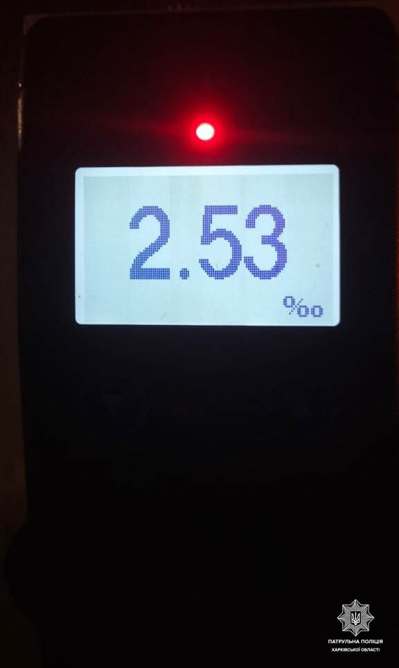 У Харкові за ніч затримали 14 п'яних водіїв (фото)