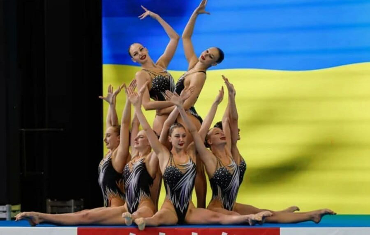 Харківські синхроністки у складі збірної вибороли "срібло" ЧЄ