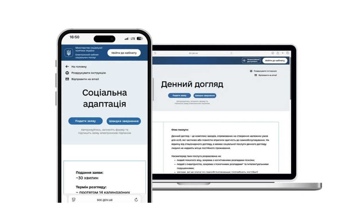 Які послуги популярні на Соціальному порталі Мінсоцполітики