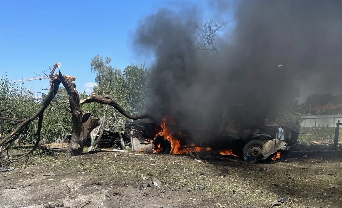 Під час обстрілу Харківщини поліцейський врятував дитину