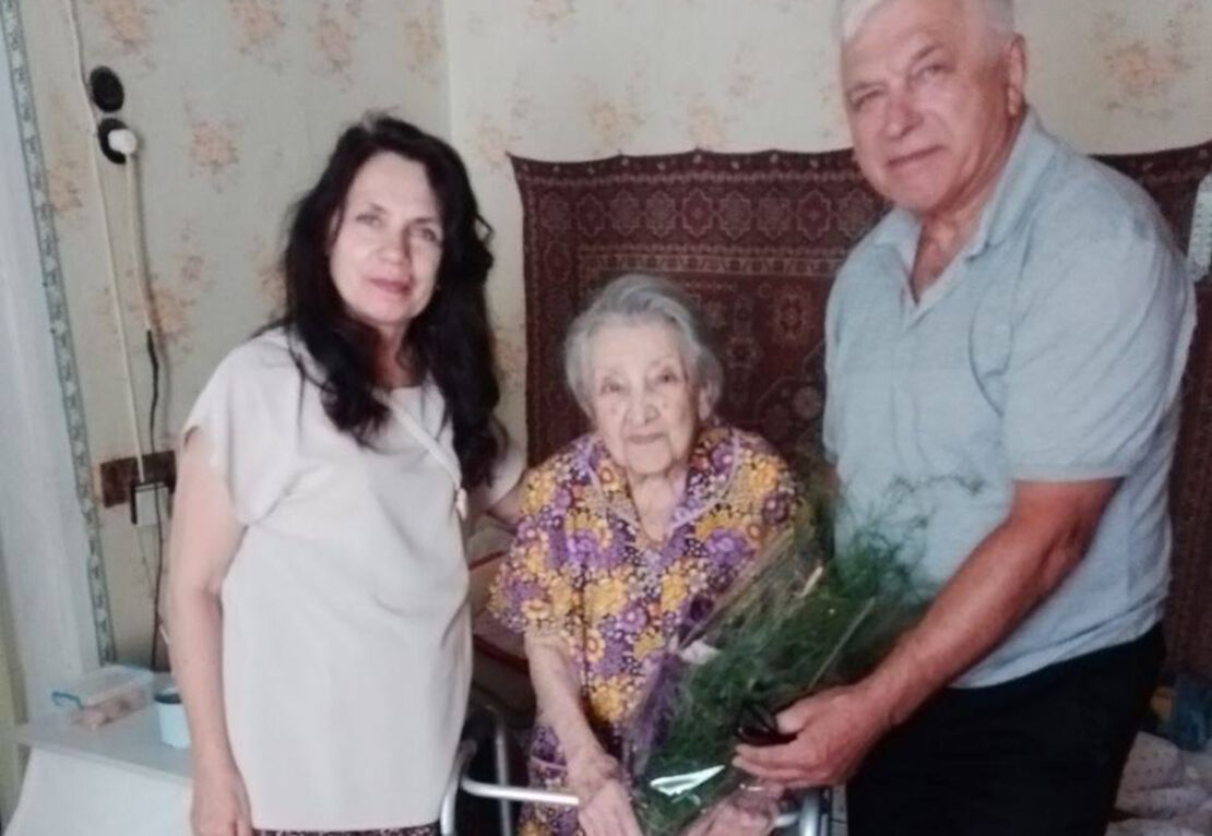 Харків'янка Ірина Боксян відсвяткувала 100-річний ювілей