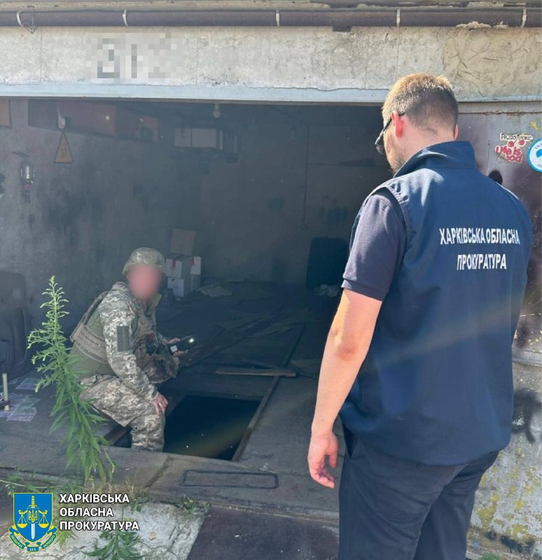 У Харкові викрили масштабну схованку зі зброєю та боєприпасами (фото)