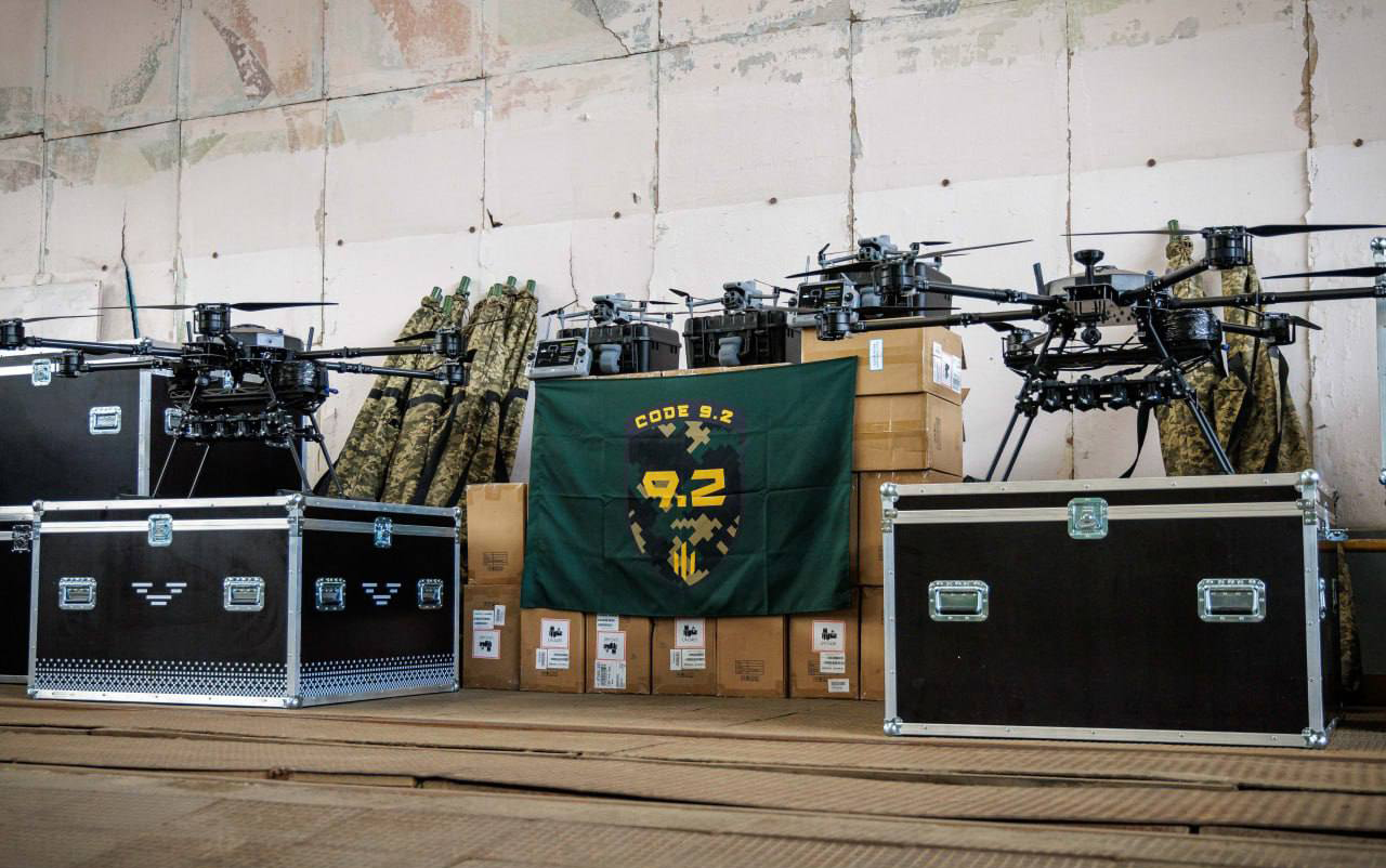 Воїнам, які обороняють Харківщину, передали безпілотники