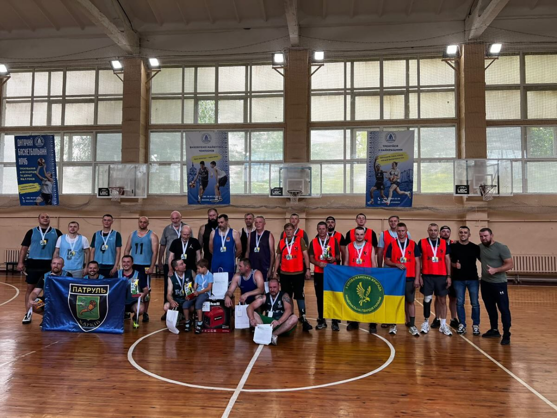 У Харкові пройшов турнір з баскетболу серед військових та ветеранів